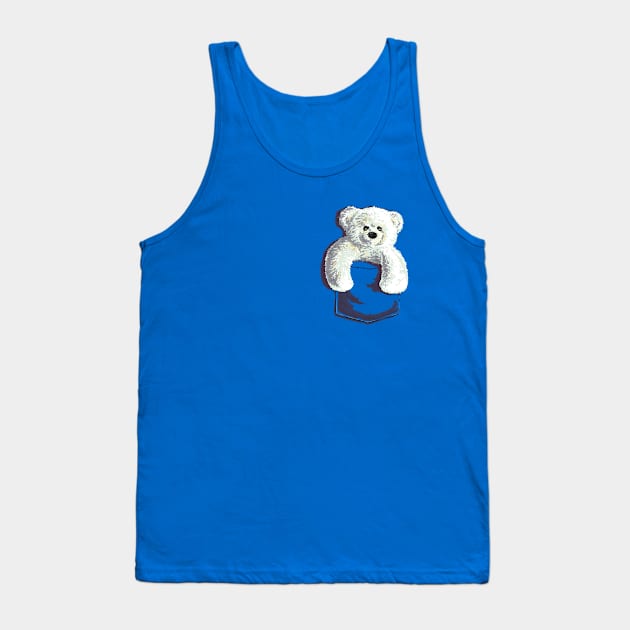 Is That a Bear in Your Pocket...? Tank Top by ElephantShoe